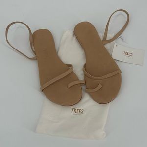 Tkees Mia Suede Sandal in Sand Women’s Size 9